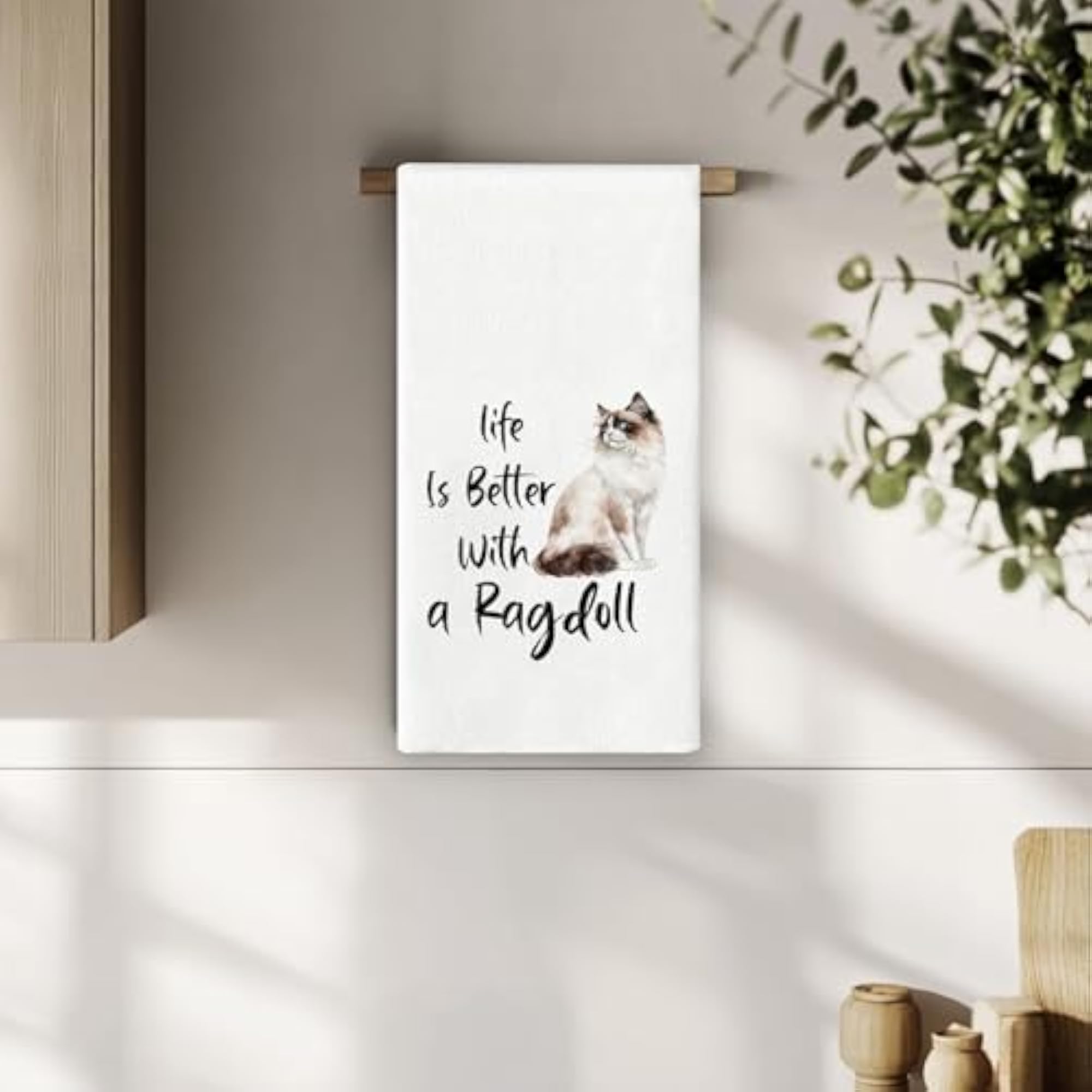 Ragdoll Cat Kitchen Towels, Cat Lover Gifts